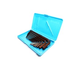 Taparia LN (Allen) Key Wrench Brown Finish (Metric MM Size) Full Set 1.5 - 10MM
